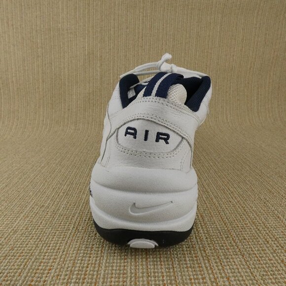 Nike Air Definition Sneakers Mens 11.5 White Leather Navy 308256-141 NEW main image 15